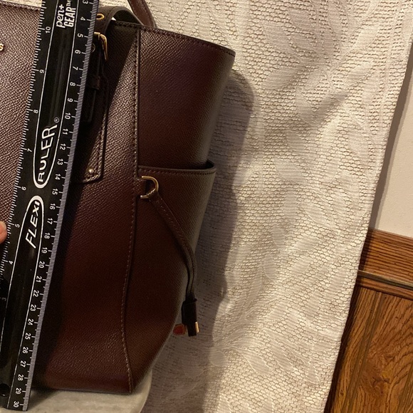 Michael Kors Burgundy Tote - Picture 4 of 12